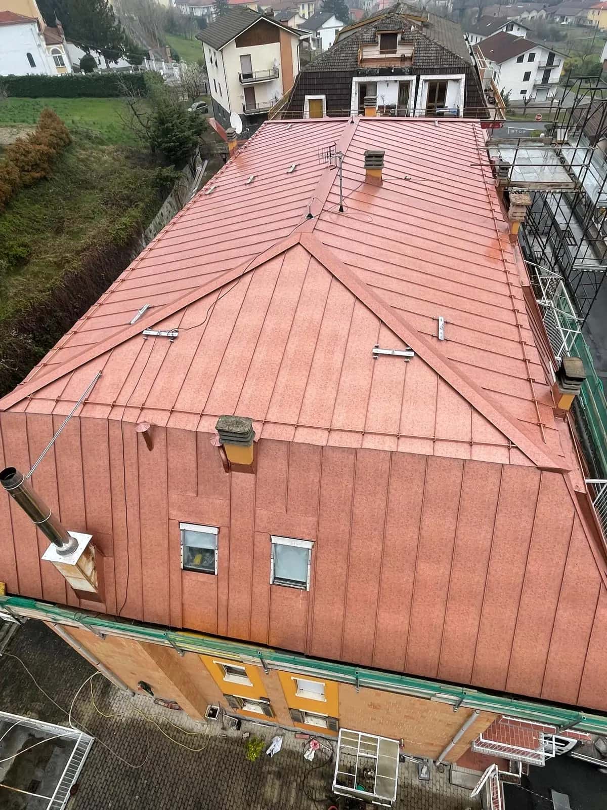 Acoperișuri Texturate Maro-Roșcat - 4